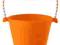 Zwijane wiaderko silikonowe Scrunch-bucket orange