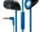 MA 350 słuchawki z mic douszne niebieskie