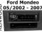 KENWOOD złącze klucze ramka radio FORD MONDEO 02-