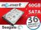 NOWY DYSK TWARDY SATA SEAGATE ST960813AS 60GB FV23