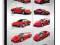 Ferrari Dream Machines Obraz na płótnie WDC96136