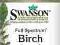 Swanson Full Spectrum Birch Leaf 400 mg 60 kaps