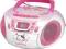 BOOMBOX HALLO KITTY K2028 RADIO AM/FM CD/RW KASETA