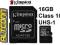 KINGSTON KARTA MICRO SD SDHC 16GB CLASS 10 UHS-1