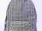Czarno-biały plecak w kratę A4 PRIMARK ATMOSPHERE