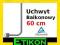 Uchwyt Stojak Balkonowy Czołowy 30/60cm DVB-T SAT