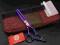Nożyczki Fryzjerskie Purple Dragon 5,5 degażówki