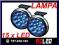 LAMPA LED halogen 15 LED tuning DRL 12V kpl 2 szt