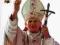 Błogosławiony Jan Paweł II z plakatem