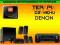 DENON AVR X1000 + ZESTAW 5.1 JBL CINEMA 610 KIELCE