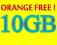 INTERNET ORANGE FREE NA 300DNI 10GB W CENIE 7GB !
