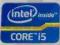 NAKLEJKA ORIGINAL INTEL CORE i5 INSIDE 18x24.5 MM