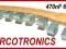 470nF 63V MKT ARCOTRONICS kondensator [10szt #X31I