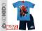 Komplet SPIDERMAN t-shirt + spodenki 98 niebieski