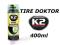 K2 TIRE DOKTOR KOŁO ZAPASOWE SPRAY DOJAZDÓWKA FV