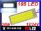 LAMPA 108 LED COB dzienne DRL mega MOC 12V 24V 25W