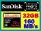 CF 32GB EXTREME PRO 160MB/s UDMA7 VPG65 4K SanDisk