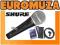 SHURE PG58 Mikrofon + kabel + uchwyt + pokrowiec !