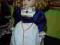 angielska lalka porcelanowa 42cm