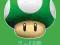 Nintendo 1 Up Super Mario Grzybek plakat 40x50 cm