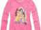 koszulka Disney Księżniczki długi rękaw różowa 128