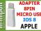Trwały Adapter Lightning - microUSB iPhone5 iPad 4