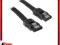 Kabel BitFenix SATA 3 - 30cm opływowy - czarny Skl