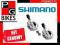 Pedały rowerowe SPD Shimano PD-M540 srebrne +bloki