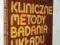 KLINICZNE METODY BADANIA UKŁADU WZROKOWEGO. Spis.