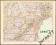 STANY PÓŁNOCNE USA stara mapa z 1897 roku
