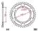 IR ZEBATKA TYLNA 47 HONDA XL 600 V Transalp 87-00'