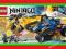 Lego NINJAGO 70723 PIORUNOWY POJAZD JAY COLE ! 24h