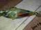 Antyk - Szklana kolorowa ryba ze szkła 40x15x9cm