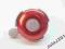 DZWONEK DO ROWERU CZERWONY DUŻY ALUM-PLAST !!