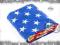 USA FLAGA AMERYKAŃSKA flagi 90x155 cm grube PŁÓTNO