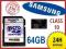 KARTA PAMIĘCI 64 GB SDXC micro SD CLASS 10+ADAPTER
