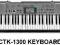 CASIO CTK 1300 keyboard do nauki 61 klaw+zasilacz
