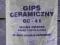 GIPS CERAMICZNY BIAŁY DO ODLEWÓW MODELARSKI 20 kg