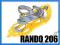 TSL 206 RANDO rakiety snieżne SZARE 35-46 + TORBA
