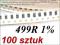 499R 1% SMD 1206 Rezystor (100szt) /D145