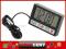 Termometr panelowy BLOW LCD + zegar TH002 zew/wew