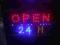 TABLICA LED NEON PANEL OPEN24 SUPER CENA