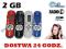 2GB Odtwarzacz mp3 radio e-book DYKTAFON M19