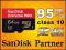 SANDISK 64GB micro SD SDXC Class 10 EX PRO 95MB/s