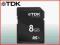 KARTA PAMIĘCI TDK SDHC 8GB CL4