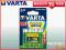 4 AKUMULATORKI VARTA AA/R6 2100 mAh Ready 2 Use