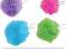 Gąbka myjka nylonowa do mycia ciała (4 kolory)