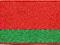 Naszywka Białoruś - Flaga Białorusi (6,6 x 3,4 cm)
