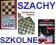 Szachy Szkolne 28cm +Agresywne szachy cz.1+2