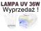 LAMPA UV 36W 4 ŻARÓWKI SENSOR KLAPKA 3 TRYBY PRACY